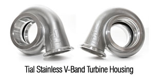 Tial Stainless V-Band Turbine Housing
